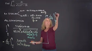 MATH 152: Trigonometric Substitution Exercise 5