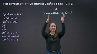 Solving Trigonometric Equations Exercise 1