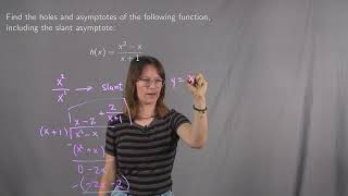 Holes and Asymptotes of Rational Functions (2)