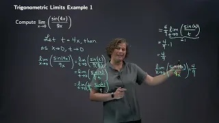 Trigonometric Limits Example 1