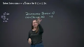 Solving Trigonometric Equations Exercise 2