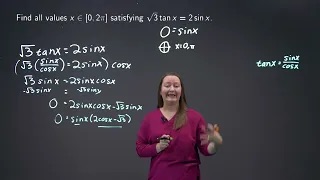 Solving Trig Equations Using Identities Exercise 4