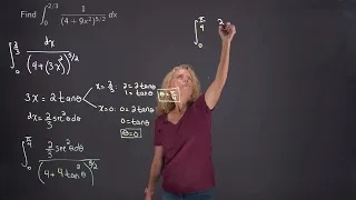 MATH 152: Trigonometric Substitution Exercise 6