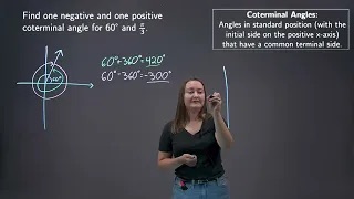 Coterminal and Reference Angles Exercise 1