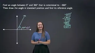 Coterminal and Reference Angles Exercise 5