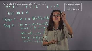 Factoring a Quadratic (2)